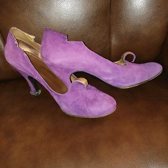 Peter Fox vintage purple heels - Picture 4 of 8